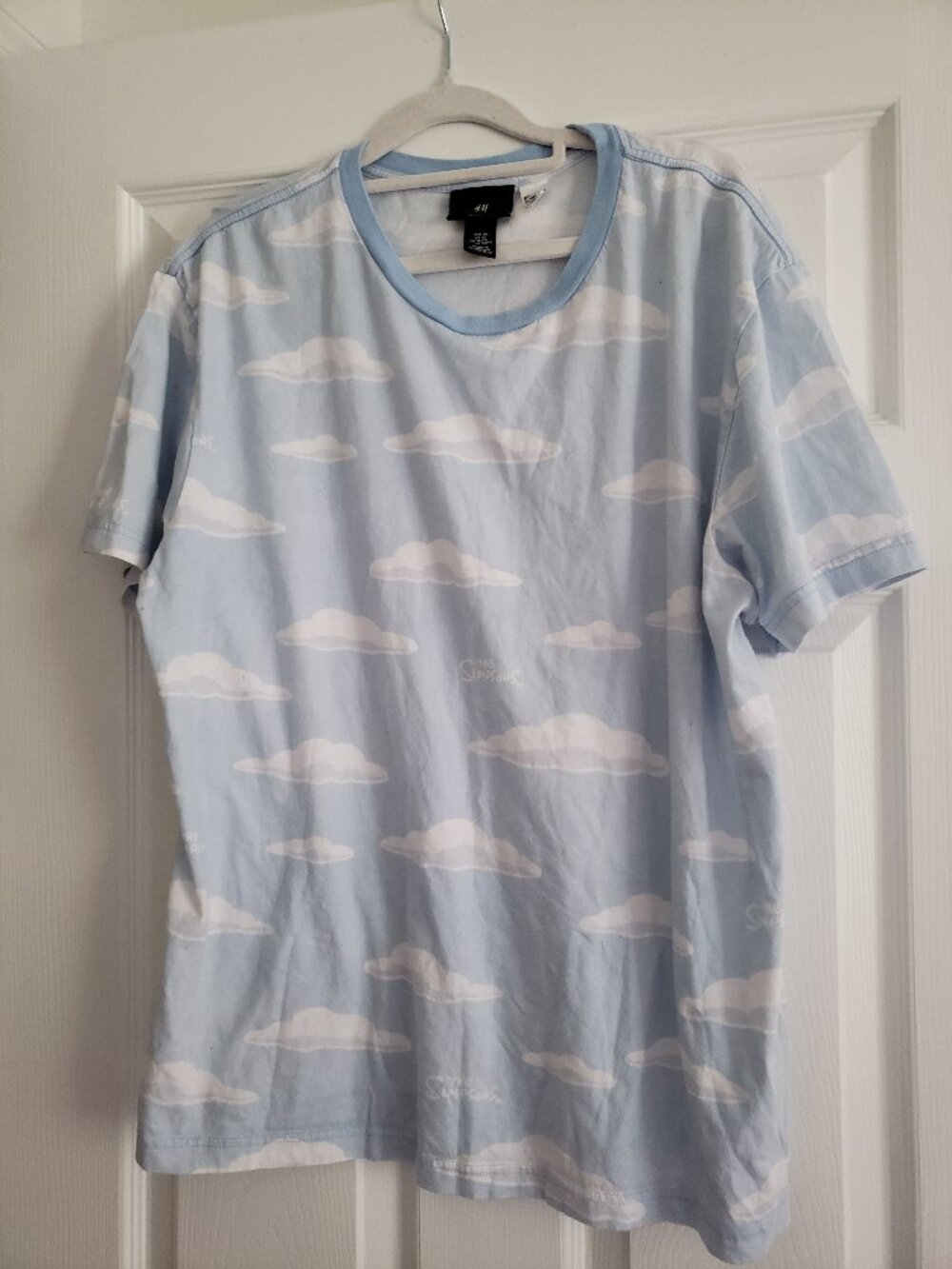 The Simpsons house XL h&m collection collab tshirt